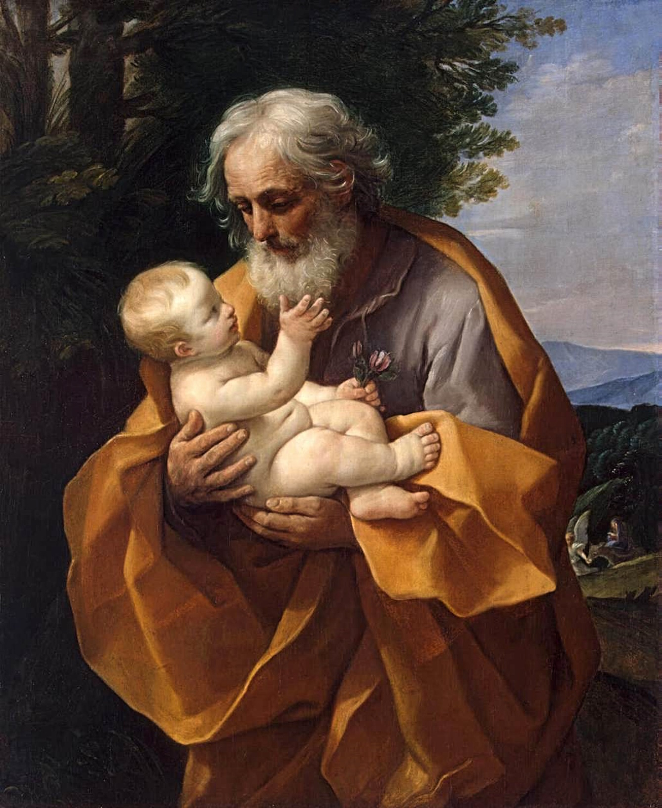 São Jose e menino Jesus
